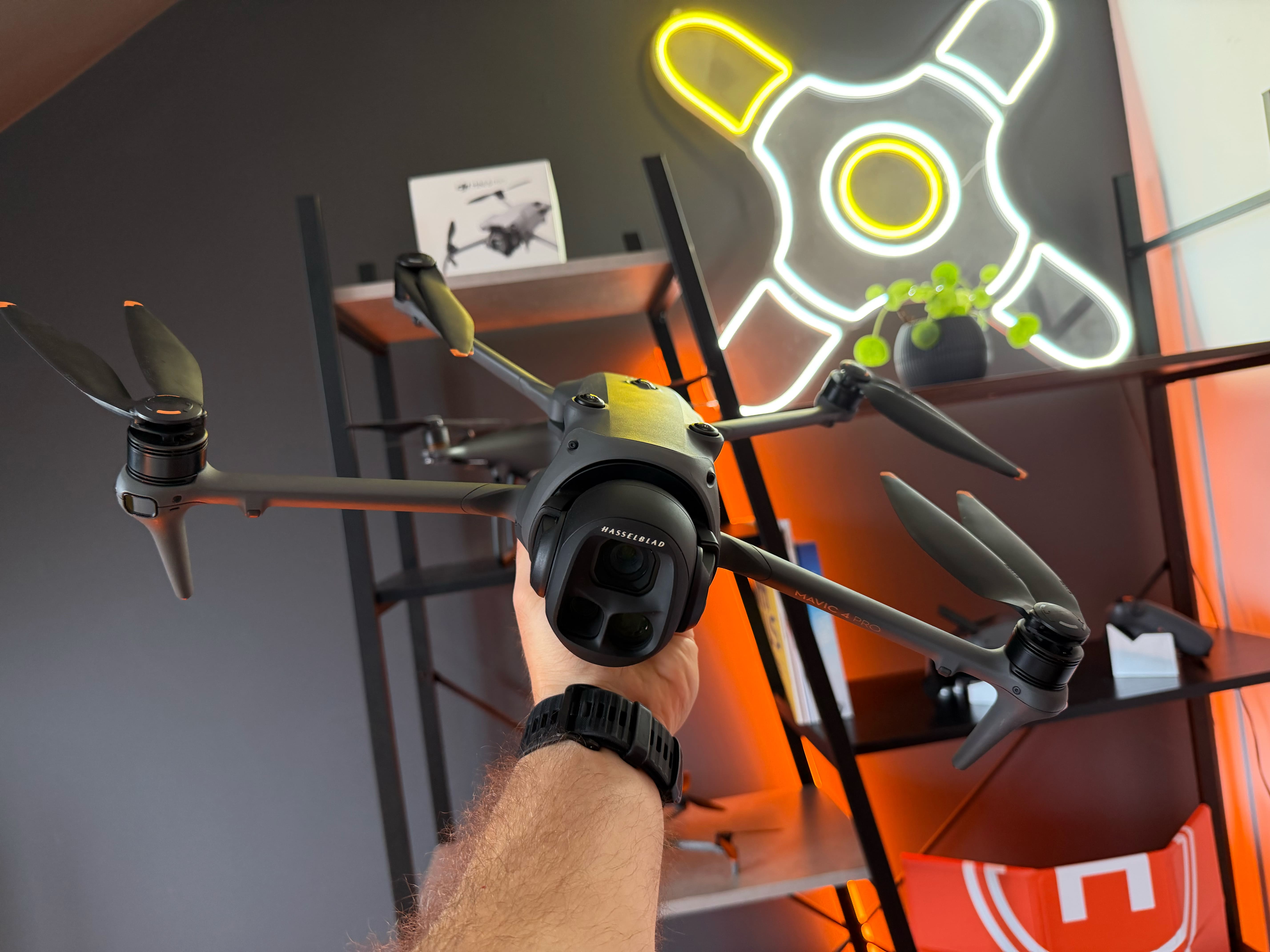 MEGADRON drone, camera and gimbal rental in Gdynia