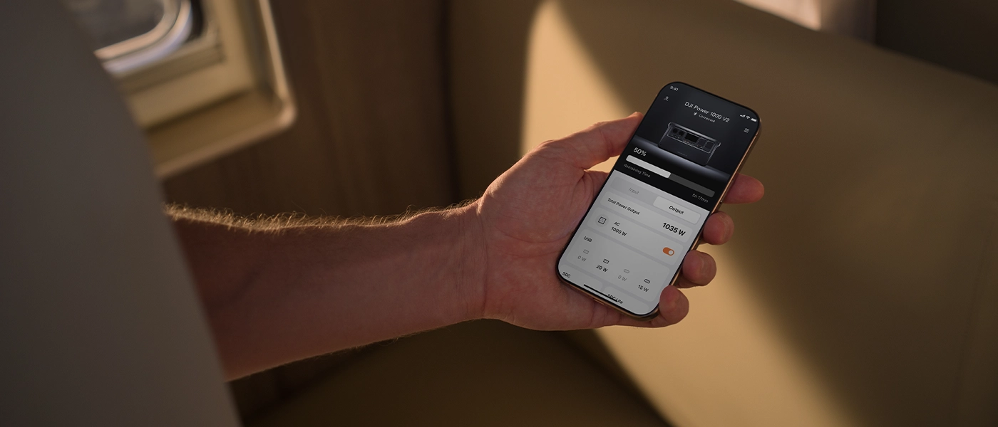 Wygodna kontrola dzięki aplikacji DJI Home