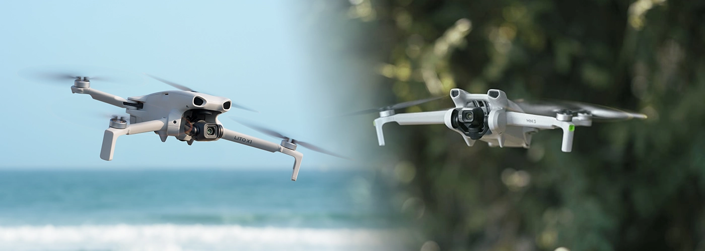 Чи має перевагу нова модель DJI ?DJI Lito X1 проти DJI Mini 3