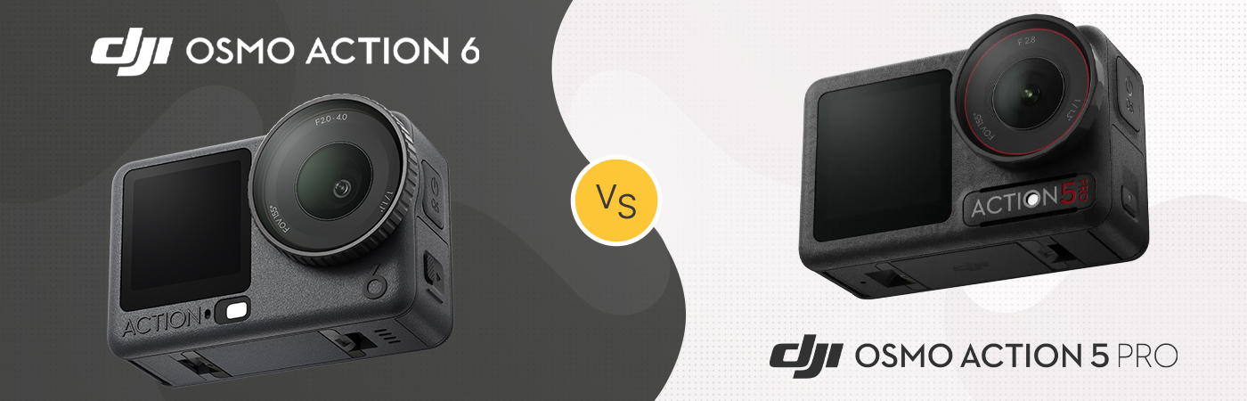  Porownanie DJI Osmo Action 6 i Action 5 Pro