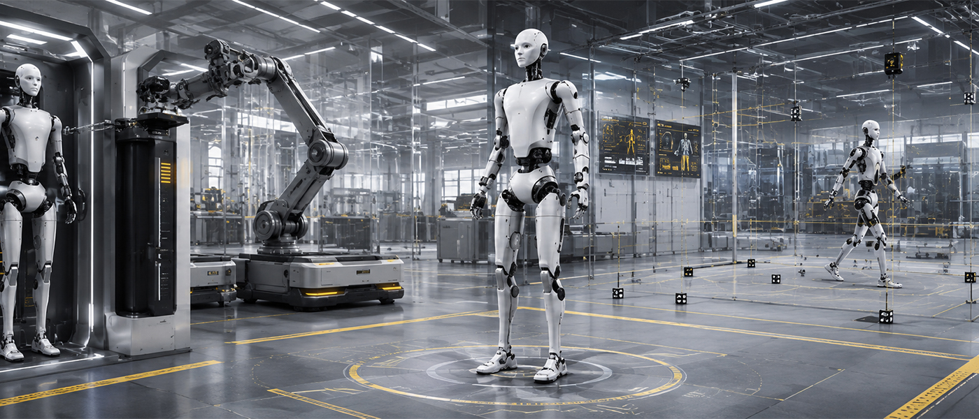  Roboty humanoidalne H2 w fabryce