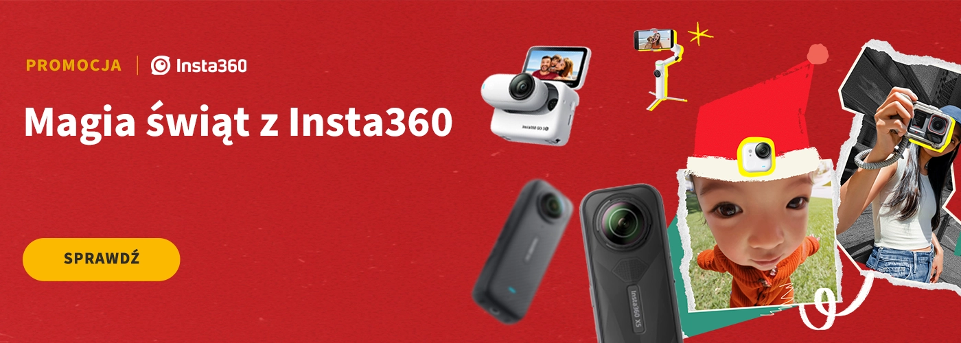insta360 - stworz niepowtarzalne wspomnienia