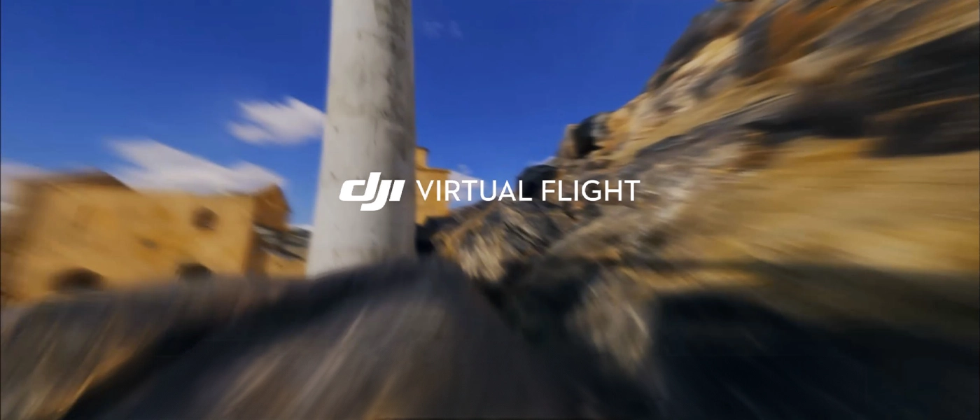 DJI Virtual Flight drone