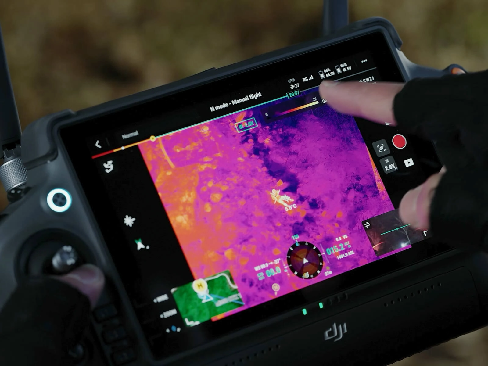 Zenmuse H30T thermal imaging