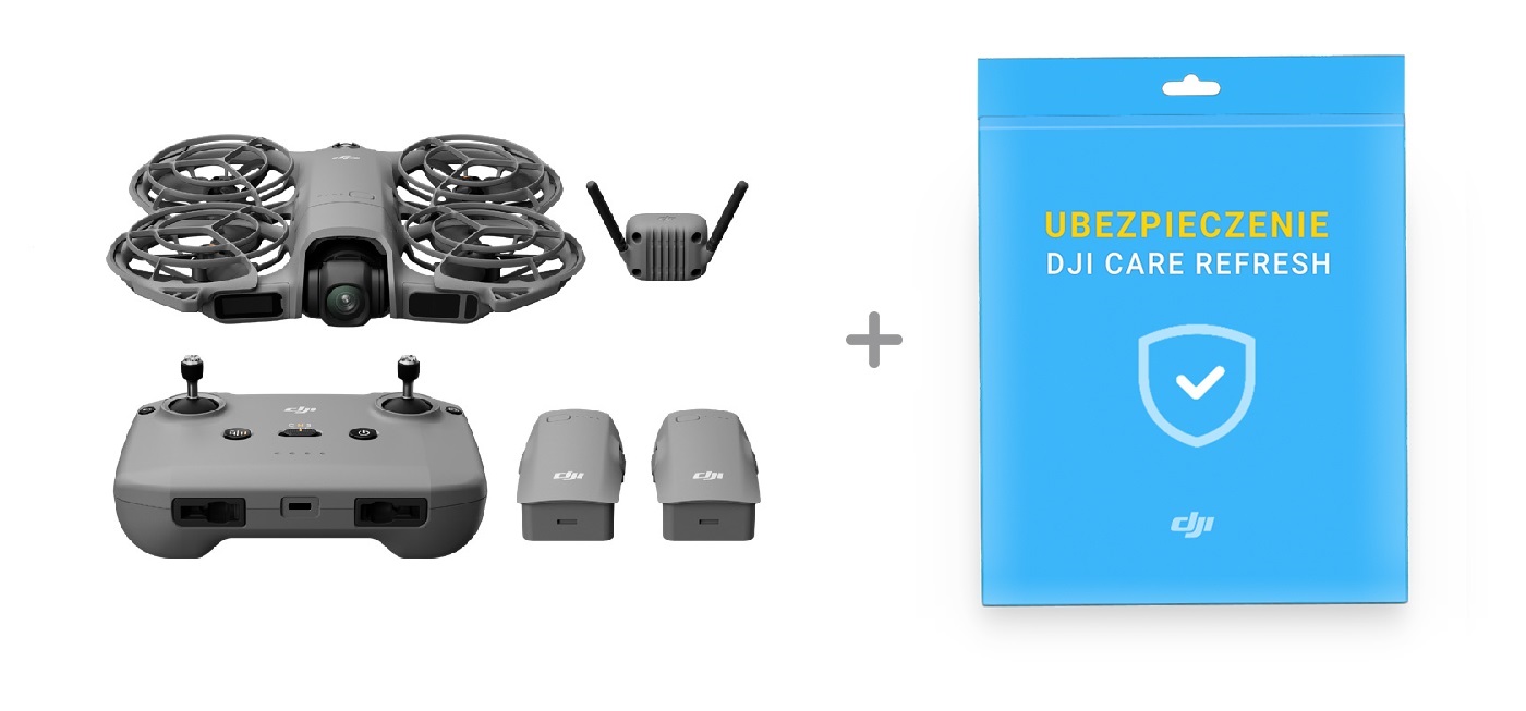 DJI Neo 2 Fly More Combo set with DJI Care insurance
