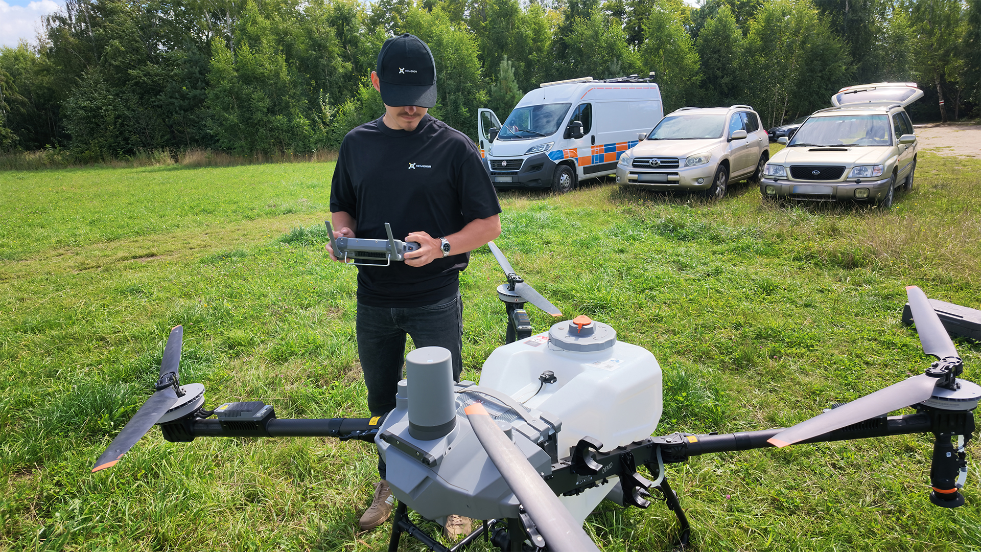 Szkolenie pilotów dronów prowadzone przez MEGADRON