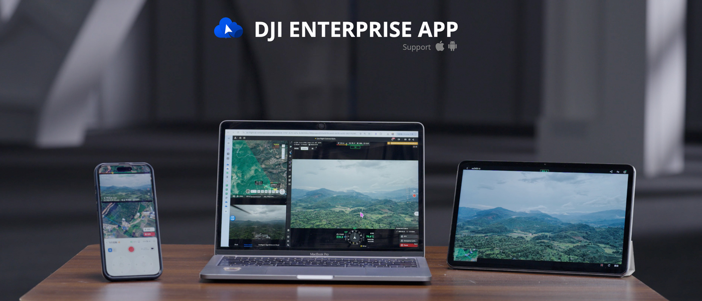 Integracja z systemami zewnętrznymi i DJI Enterprise App