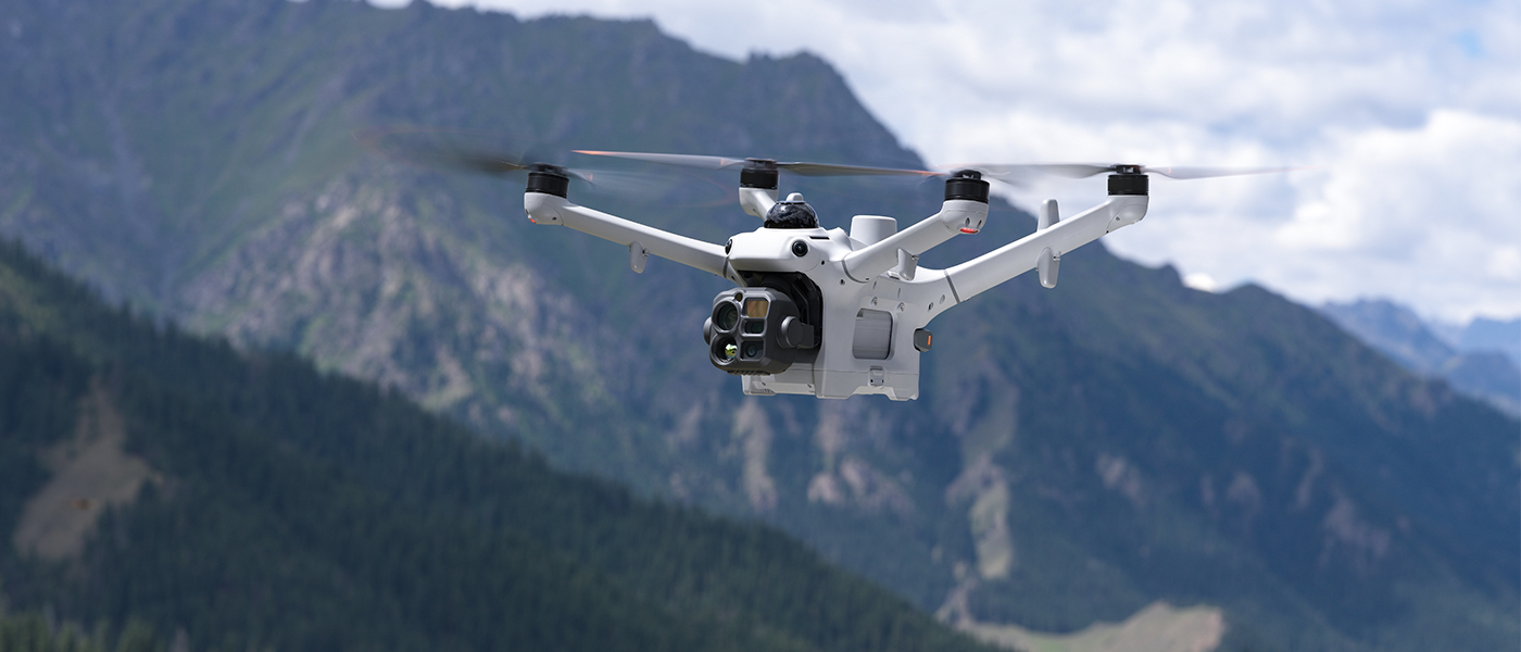 Kamery DJI Matrice 5TD – szczegóły z dużej odległości