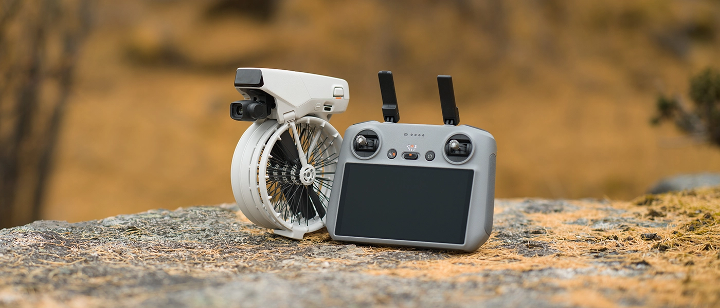 Bezpieczna i mobilna składana konstrukcja DJI Flip RC2
