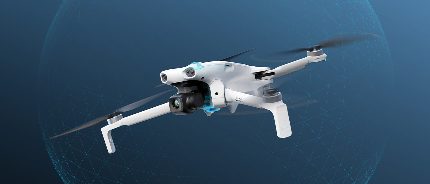 Stable transmission and long flight time of DJI Lito 1