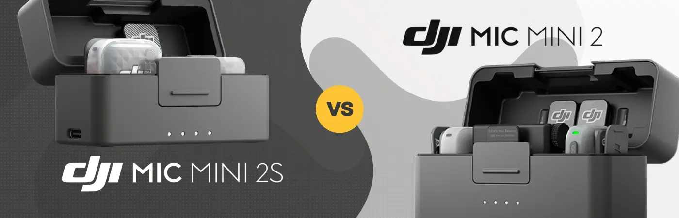 Porownanie DJI Mic Mini 2S vs DJI Mic Mini 2