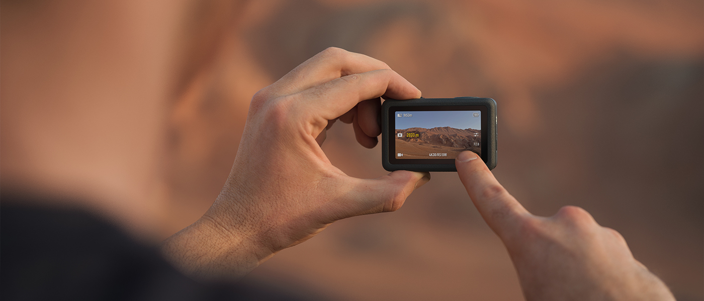 Podgląd na żywo w aplikacji DJI Mimo