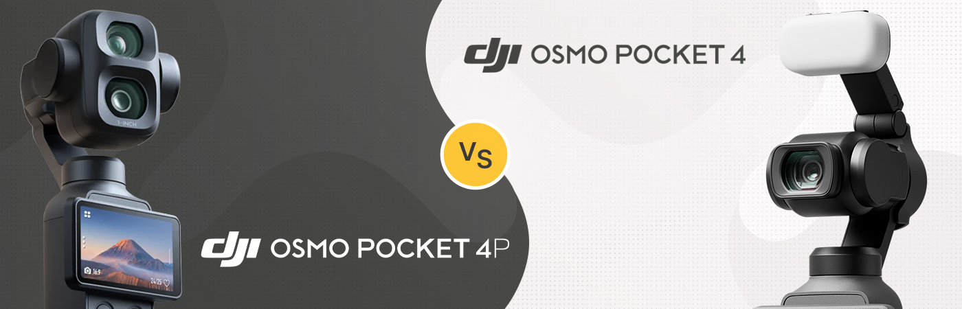 DJI: Osmo Pocket 4P vs. Osmo Pocket 4