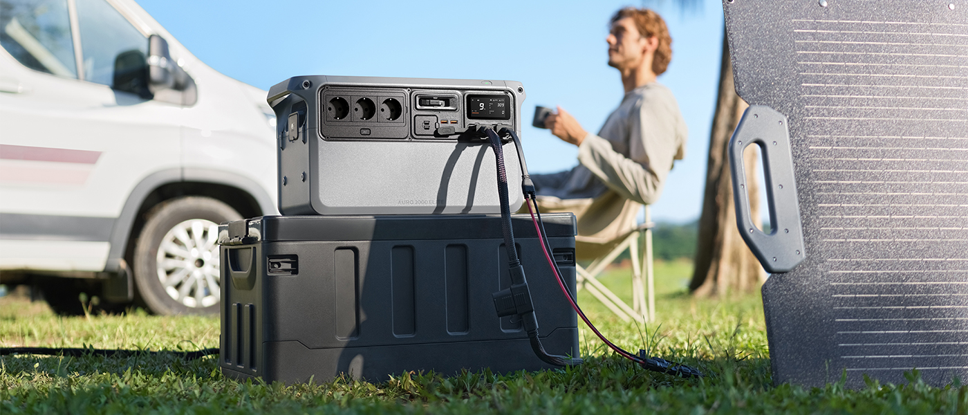 Ładowanie solarne MPPT - do 1200 W z dwóch portów SDC
