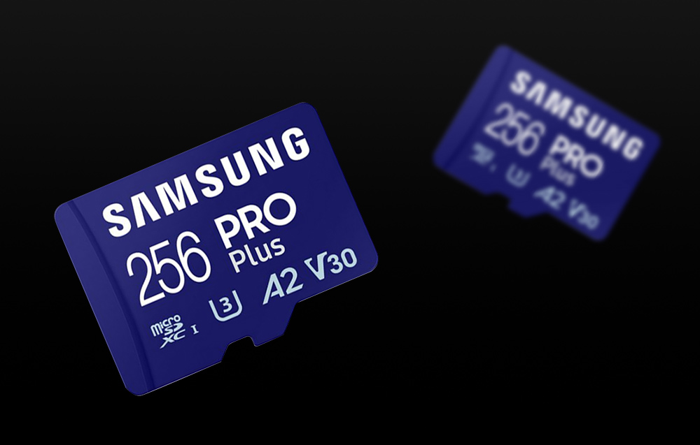 Samsung PRO Plus micro 256 GB memory card