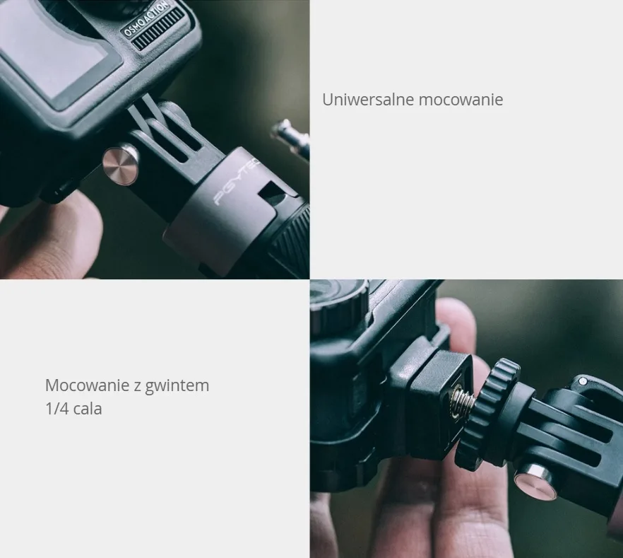 Міні-штатив зі штангою PGYTECH для камер DJI Osmo Pocket / Action і action