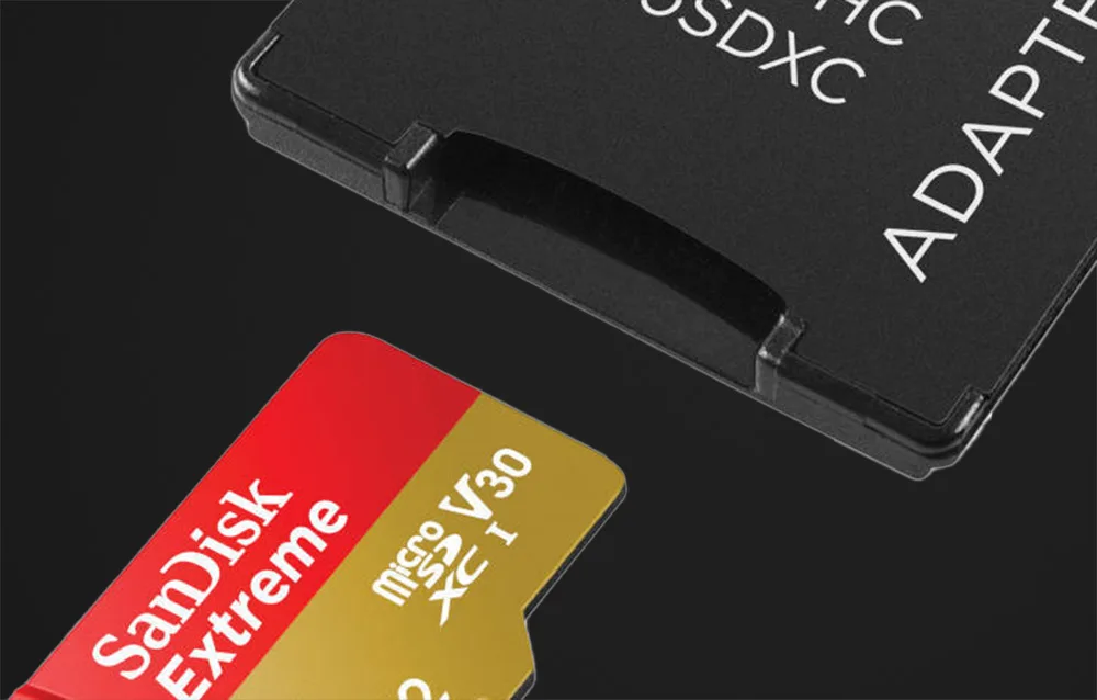 SANDISK EXTREME microSDXC memory card 128 GB 190/90 MB/s UHS-I U3