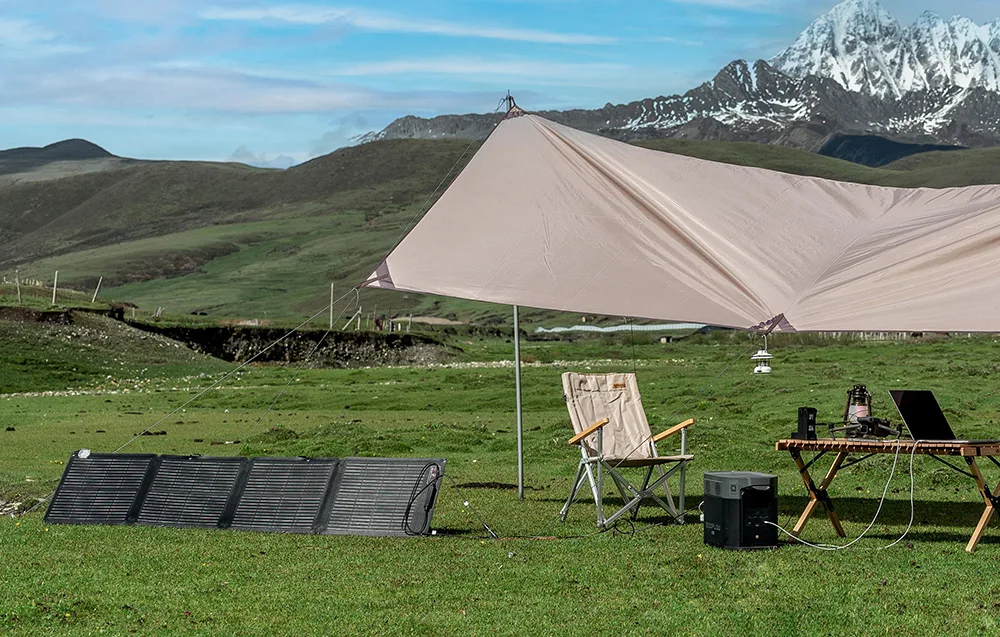 Konstrukcja panelu EcoFlow 110W