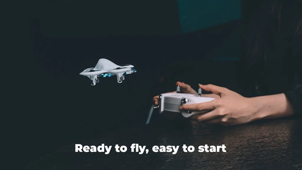 cetus fpv w czasie lotu