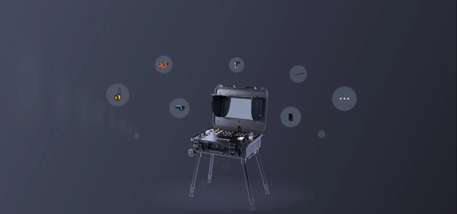 Chasing control console and control accessories