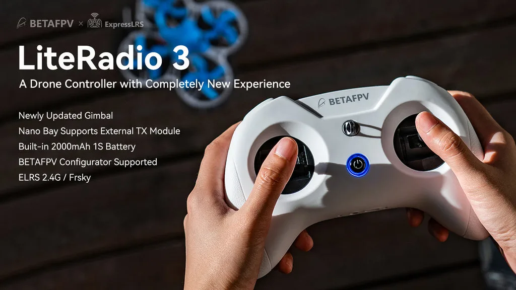 Aparatura Betafpv LiteRadio 3 ELRS 2.4GHz