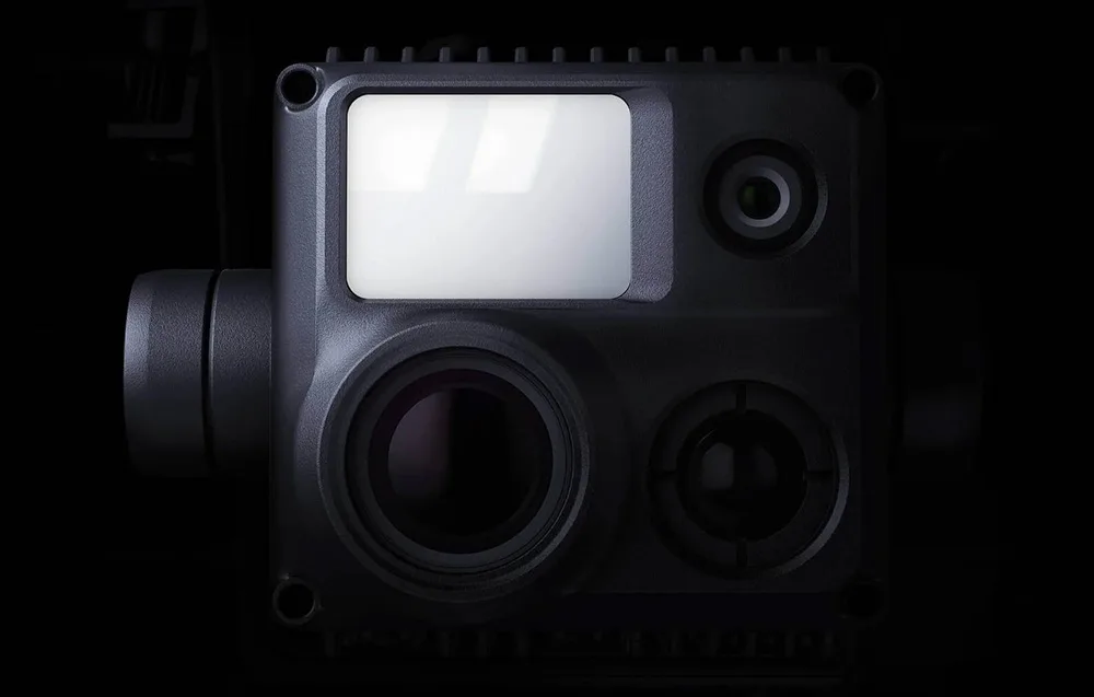 Dalmierz laserowy drona DJI Matrice 30T.