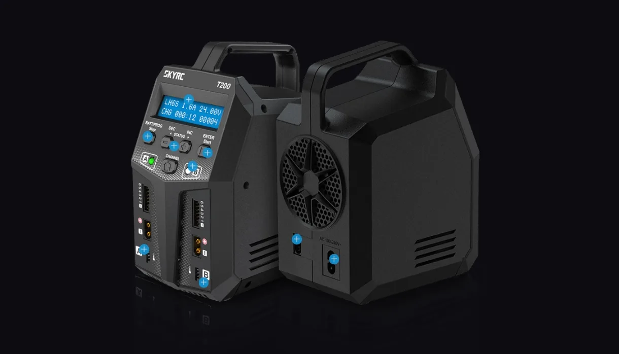 SkyRC T200 2 x 100W charger