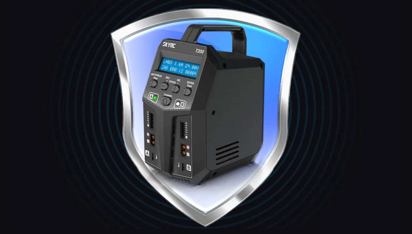 SkyRC T200 2 x 100W charger