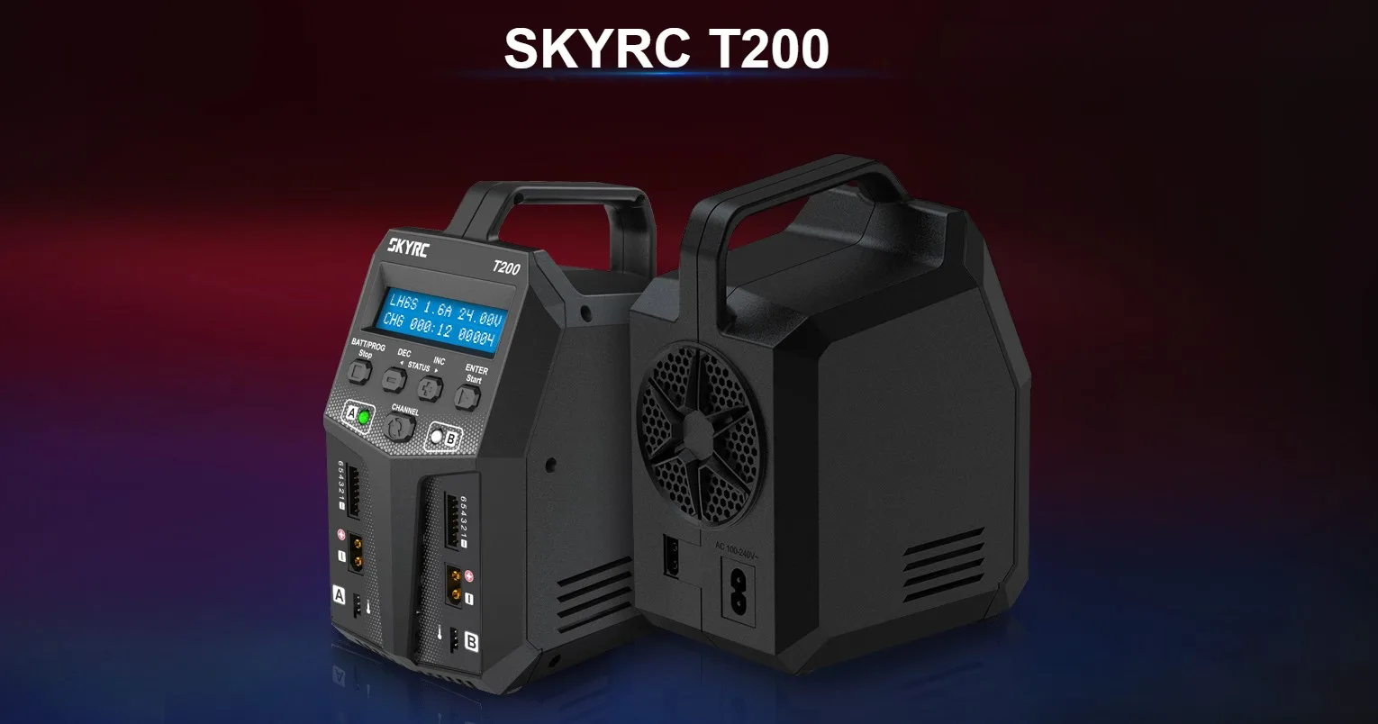 SkyRC T200 2 x 100W charger