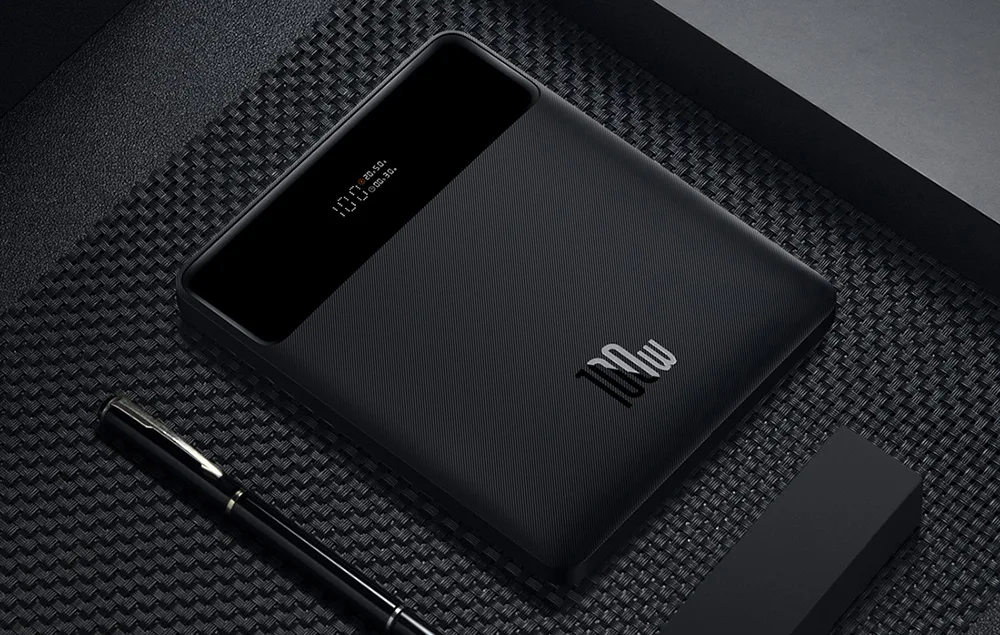 Powerbank Baseus Blade 20000mAh, 2xUSB + 2xUSB-C, 100W (black)
