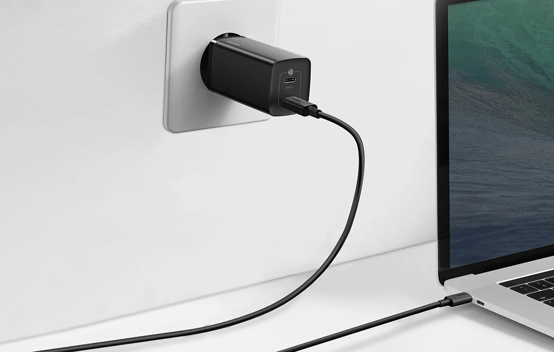 Ładowarka Baseus GaN2 Lite z portami USB i USB-C