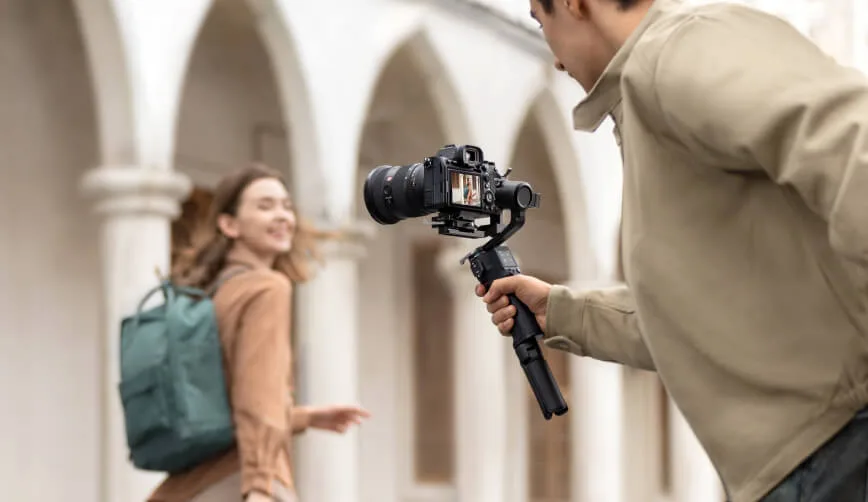DJI RS 3 Mini Stabilizacja - MegaDron.pl