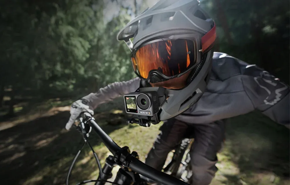 Uchwyt do mocowania podbródka kasku dla kamer z serii DJI Osmo Action