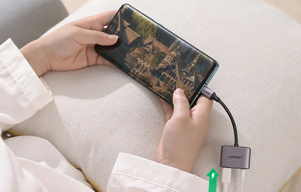 Adapter UGREEN CM231 z obsługą szybkiego ładowania