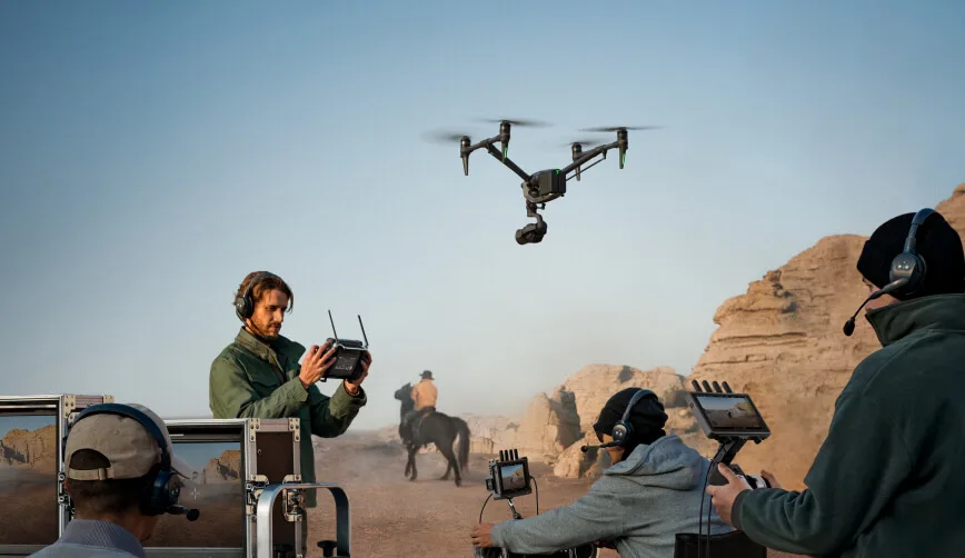 Dron DJI Inspire 3 - Profesjonalna aparatura DJI RC Plus