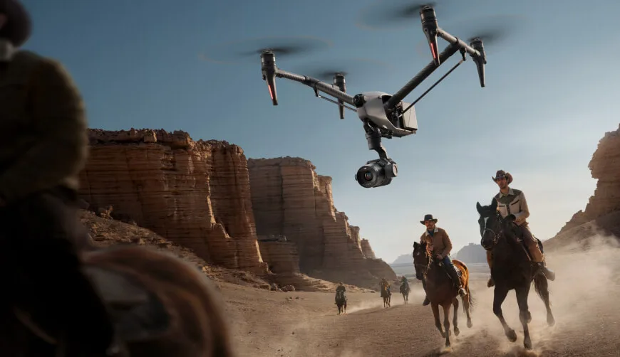 Wielokierunkowe wykrywanie przeszkód DJI Inspire 3