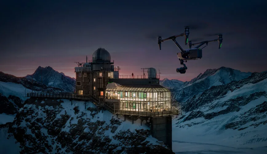 DJI Inspire 3 konstrukcja aerodynamiczna
