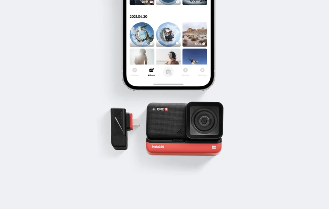 Insta360 Reader/Adapter Landscape (ONE R)