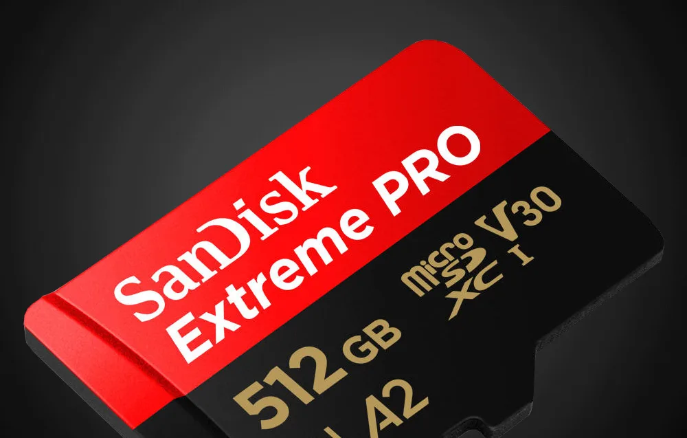 Karta pamięci SANDISK EXTREME PRO microSDXC 512GB 200/140 MB/s UHS-I U3