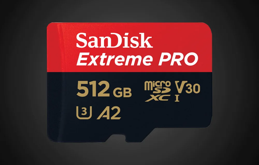 Karta pamięci SANDISK EXTREME PRO microSDXC 512GB 200/140 MB/s UHS-I U3