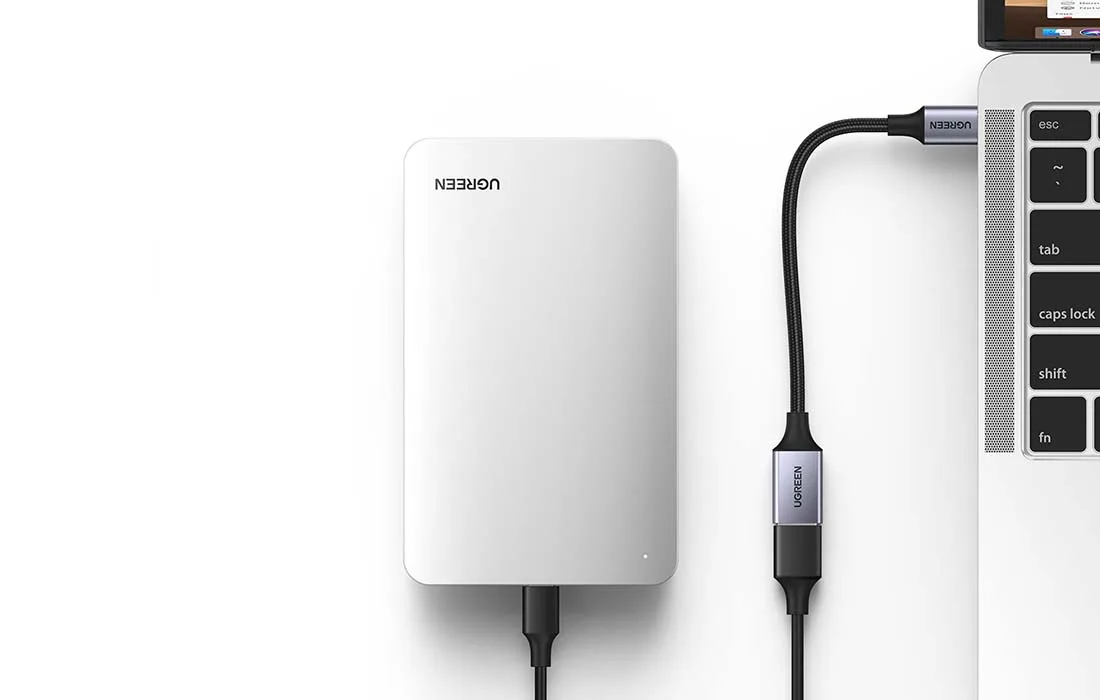 OTG adapter USB-C 3.0 UGREEN transmission