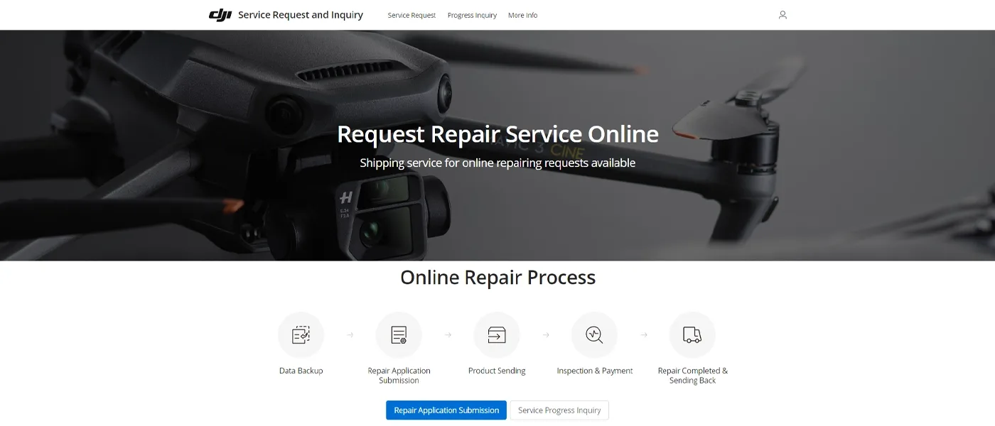 Procedura zgłoszenia DJI Care Refresh