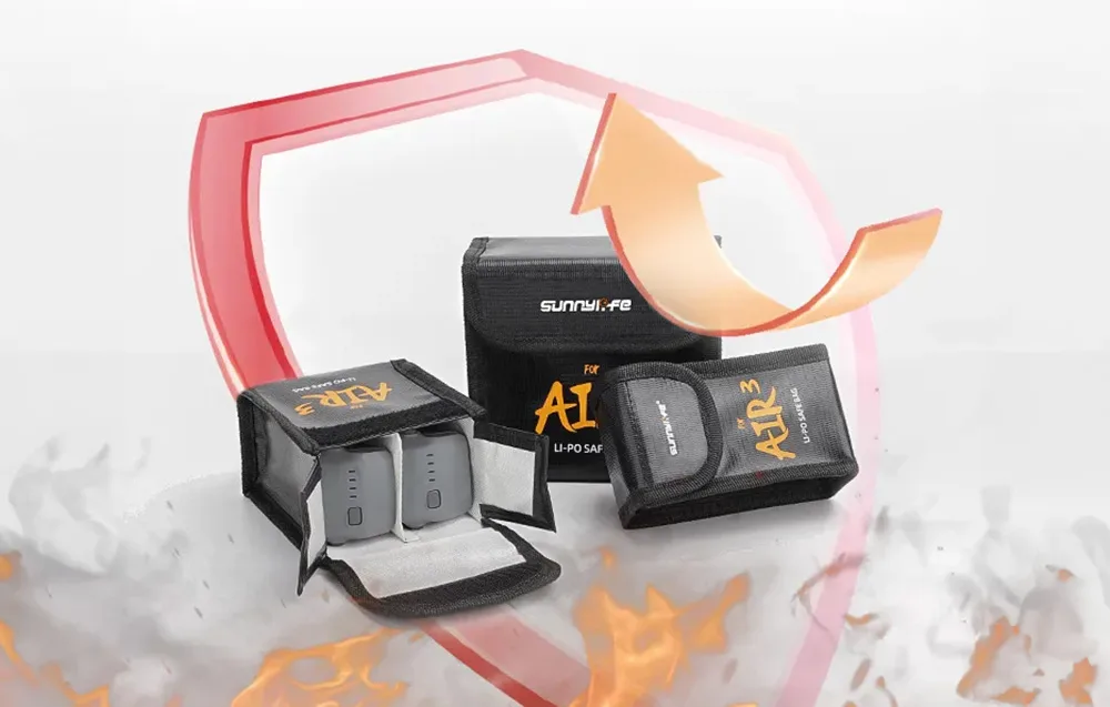 Torba ochronna Sunnylife na akumulatory do DJI AIR 3