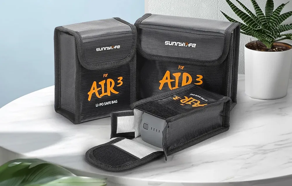 Torba ochronna Sunnylife na akumulatory do DJI AIR 3