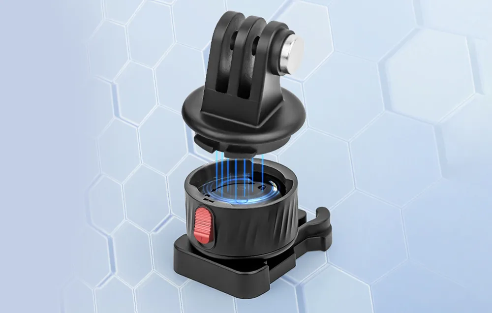 Szybka zmiana uchwytów w adapterze PULUZ PU707B