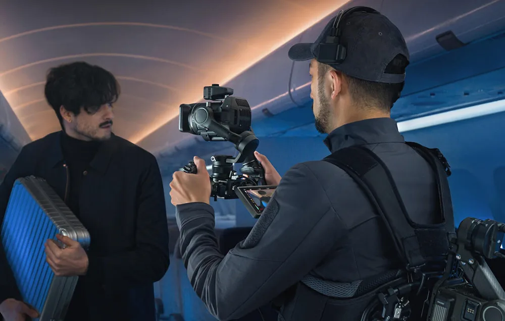 Lekka konstrukcja DJI Ronin 4D Flex