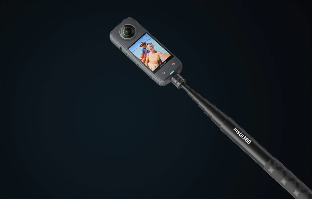 Rozłożony Insta360 Invisible Selfie Stick 114cm
