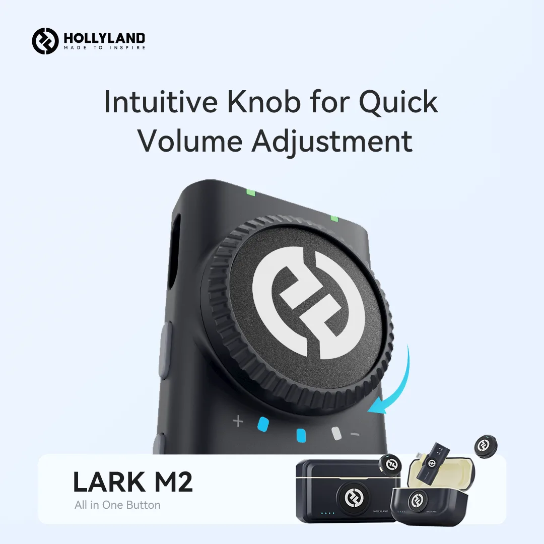 Hollyland Lark M2 USB-C – Wireless lavalier microphone with USB-C plug