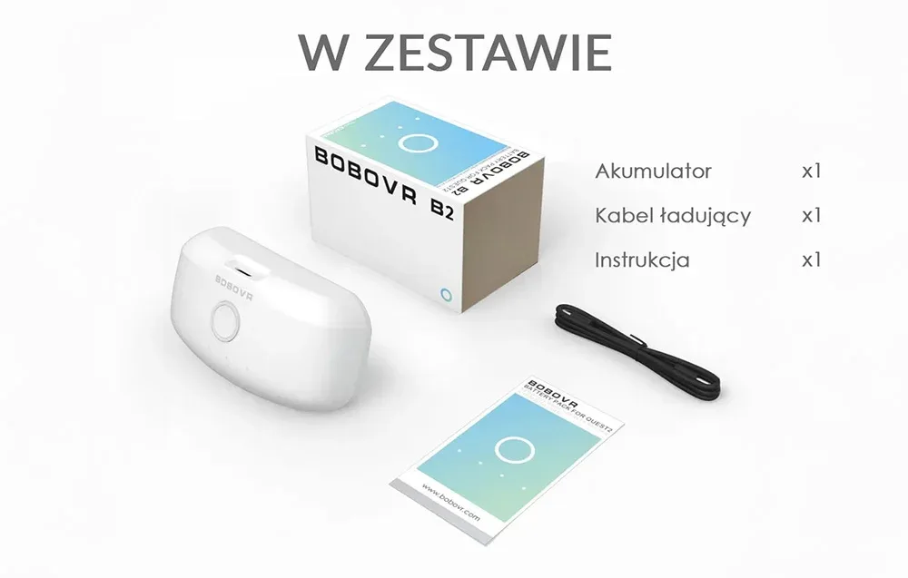 Akumulator BOBOVR B2 z magnetycznym złączem