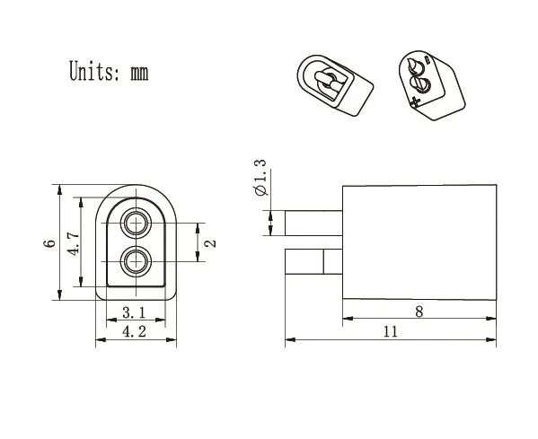 Конектори BT2.0 (10 шт) BetaFPV